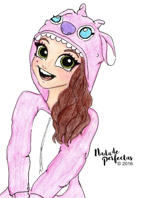 Drawing Of A Girl In A Onesie Nada De Perfectas Malen Draw Cute Drawings Und Art Drawings