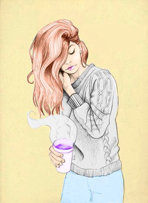 Drawing Of A Girl In A Sweater for Bethany Cool Art Draw Art Art Drawings