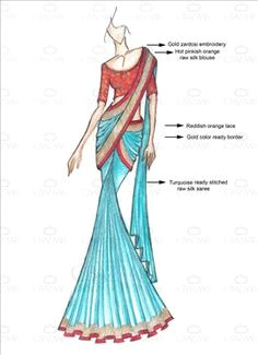 Drawing Of A Girl In Saree 412 Best Indian Fashion Illustrations Images In 2019 Fashion