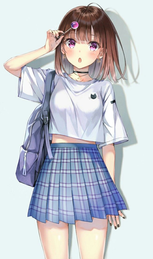Drawing Of A Girl In School Uniform Pin by Sugar X Cookieee On Anime Babes Kawaii Anime Kawaii Anime