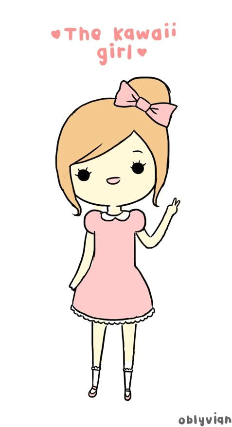 Drawing Of A Girl Kawaii Pin by Celi Amaya On Drawing Cute Drawings Kawaii Kawaii Girl