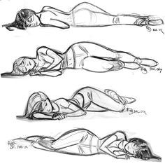 Drawing Of A Girl Laying In Bed People Drawing Sitting Poses Sketch Female Lying On Side Sketch