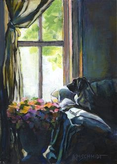 Drawing Of A Girl Looking Out A Window 117 Best Looking Out the Window Images Painted Canvas Artist Art