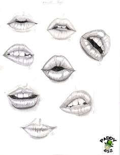 Drawing Of A Girl Mouth 38 Best Sketch Mouth Images
