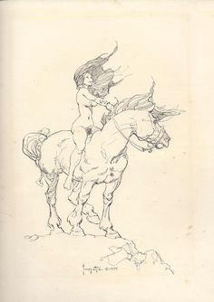 Drawing Of A Girl On A Horse 179 Best Horses In Ink Images Equine Art Horse Art Horses