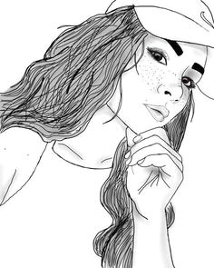 Drawing Of A Girl Pinterest Die 34 Besten Bilder Von Gezeichnet Tumblr Drawings Tumblr Girl