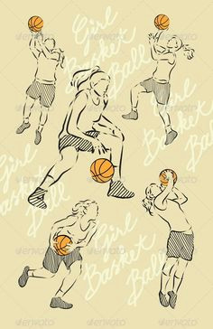 Drawing Of A Girl Playing Basketball 176 Best Basketball Drawings Images In 2019 Basketball Basketball