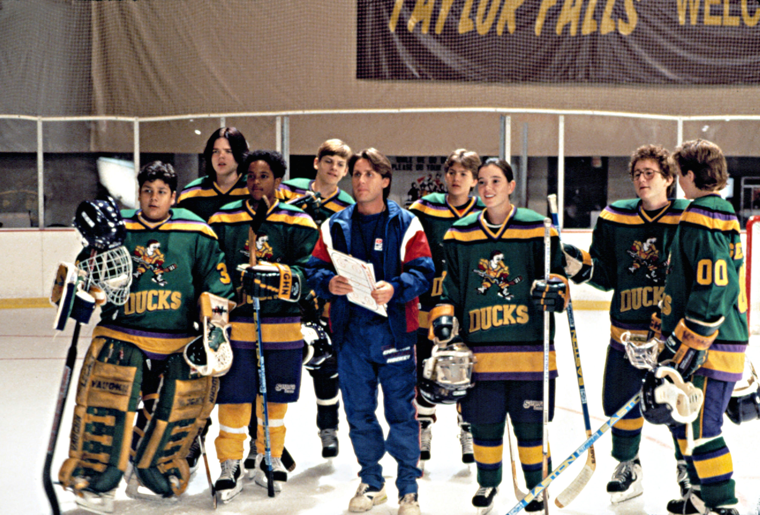 Drawing Of A Girl Playing Hockey the Mighty Ducks Television Series In Development Rolling Stone