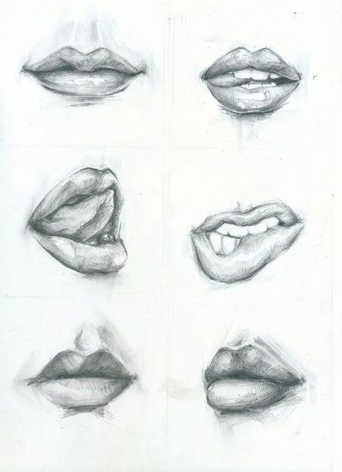 Drawing Of A Girl S Lips Pin Od Angelika Na Rysunki Grafiki I In Pinterest Drawings