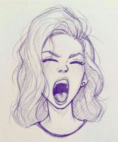 Drawing Of A Girl Screaming 365 Best Cartoon Art Styles Images In 2019 Drawings Sketches Art