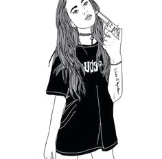 Drawing Of A Girl Wearing Nike 174 Best A Black White Brighta Images How to Draw Girls Tumblr