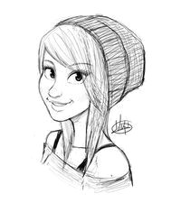 Drawing Of A Girl with A Beanie Beanie by Josjez Drawings In 2019 Pinterest Drawings Sketches