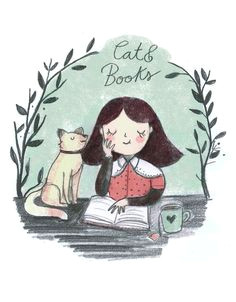 Drawing Of A Girl with A Cat 499 Best Girls Cats 2 Images Drawings Painting Art Beautiful
