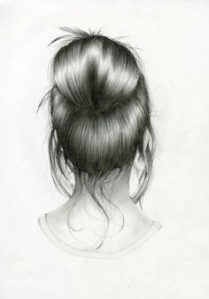 Drawing Of A Girl with A Messy Bun 73 Best Sketch Images Pencil Drawings Graphite Drawings Sketches