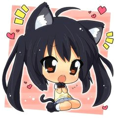 Drawing Of A Girl with Cat Ears 117 Best Anime Images Anime Art Anime Chibi Drawings