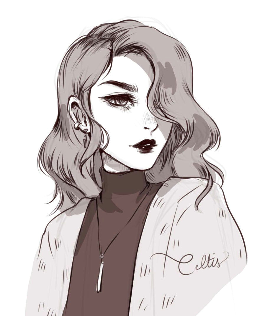 Drawing Of A Girl with Glasses Celtis Hibernation On In 2019 Witches Pinterest Drawings