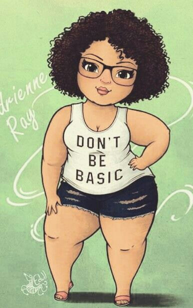 Drawing Of A Girl with Natural Hair Yes Big Girl Gorgeous Plus Size Queens Pinterest Art Black