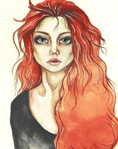 Drawing Of A Girl with Red Hair 10402039 10205470647343583 5543335908404819080 N Jpg 645a 960
