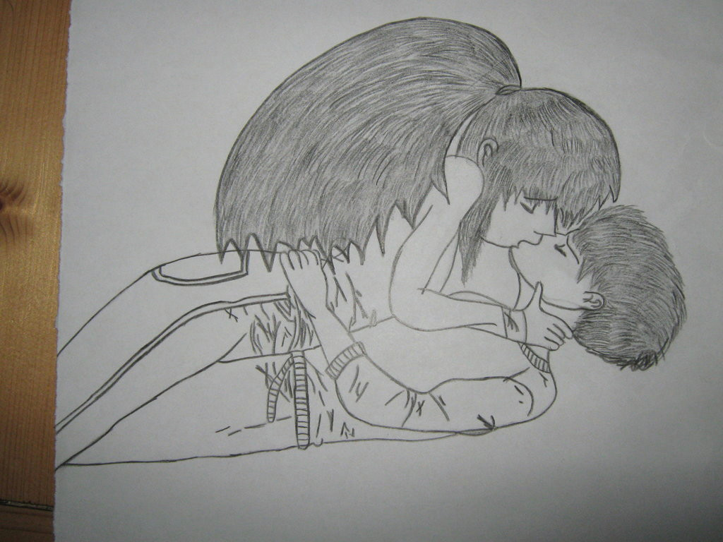 Drawing Of A Guy and Girl Kissing Boy Kissing Girl Drawing at Getdrawings Com Free for Personal Use