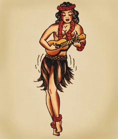 Drawing Of A Hawaiian Girl 450 Best island Girl Images Hawaiian Art Hawaiian Girls Caricatures