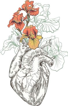 Drawing Of A Heart with Flowers 1875 Best Human Heart Images In 2019 Feminist Art Embroidery