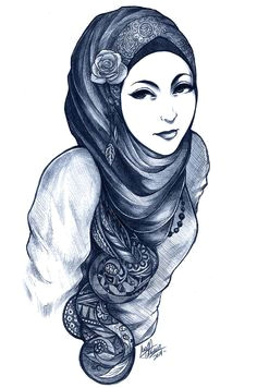 Drawing Of A Hijab Girl 39 Best Hijab Drawing Images Hijab Drawing Drawings Muslim Girls