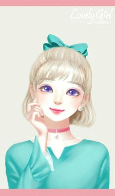 Drawing Of A Korean Girl Korean Girls Art