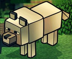Drawing Of A Minecraft Dog 12 Best Minecraft Wolf Images Minecraft Wolf Bad Wolf Minecraft