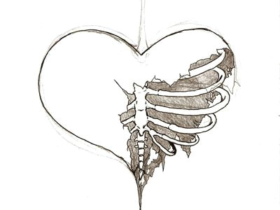 Drawing Of A Ripped Heart 55 Beautiful Sketch Shots From Dribbble Art that I Love Drawings