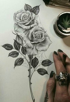 Drawing Of A Rose In A Hand 25 Beautiful Rose Drawings and Paintings for Your Inspiration
