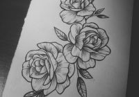 Drawing Of A Rose Tattoo Pictures Of Rose Tattoos New Drawn Vase 14h Vases How to Draw A