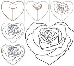 Drawing Of A Rose with A Heart 51 Best Valentine S Day Drawing Ideas Easy Valentine S Day Drawing