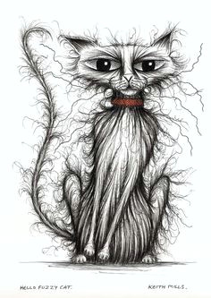 Drawing Of A Scary Cat 149 Best Cats Images In 2019 Cat Art Cat Illustrations Cat Paintings