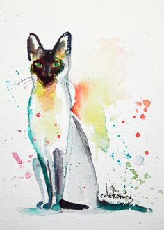 Drawing Of A Siamese Cat 2030 Best Siamese Cats Images Siamese Cat Siamese Cats Cat Art