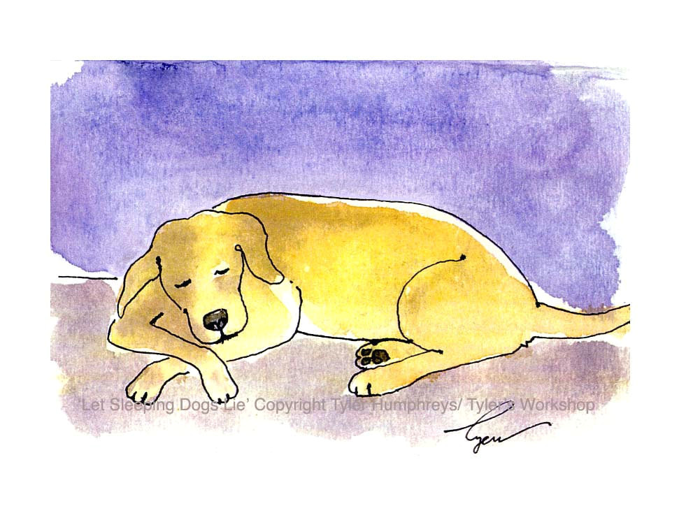 Drawing Of A Sleeping Dog Cartoon Sleeping Dog Image Group 71