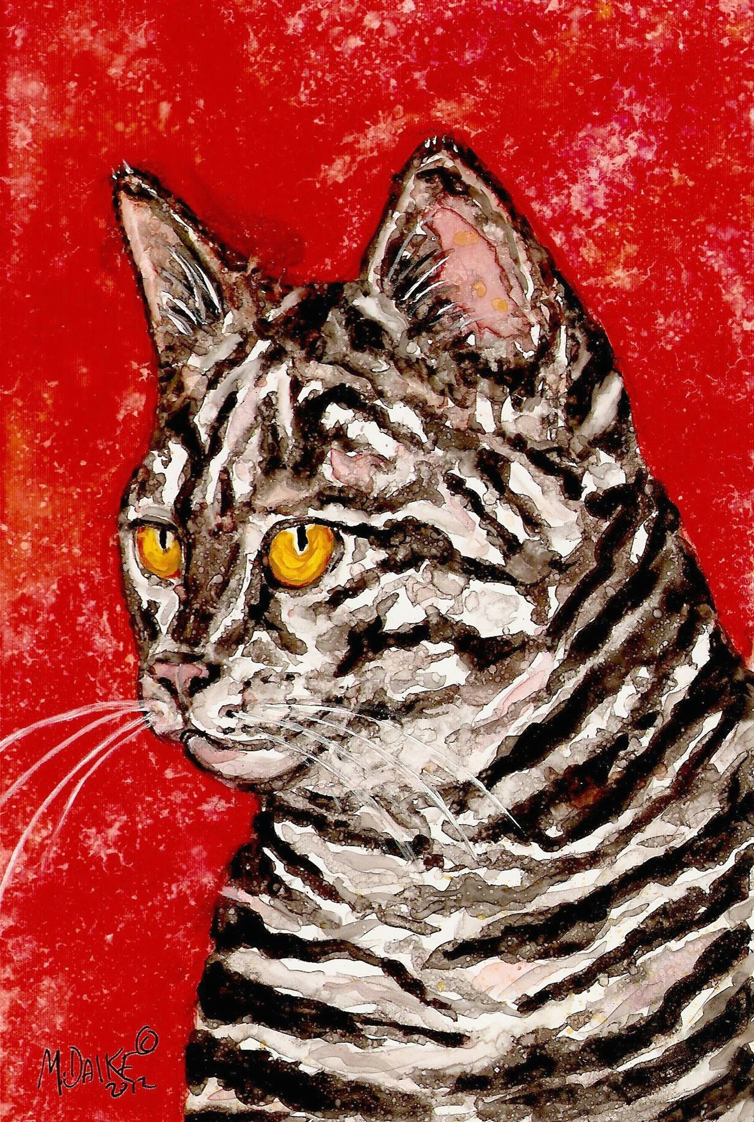 Drawing Of A Tabby Cat Tabby Cat by Pet Art Melinda Pet Portraiture Pets Art Cats