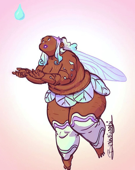 Drawing Of A Thick Girl 12 Magical Drawings Of Curvy Mythical Creatures to Make Your Day