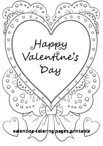 Drawing Of A Valentine Heart Free Printable Valentines Day Coloring Pages Elegant Lovely Picture