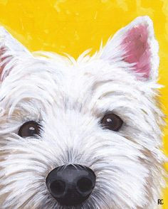 Drawing Of A Westie Dog 55 Best Westie Art Images Westies West Highland Terrier West