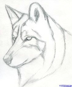 Drawing Of A Wolf Very Easy Im Not Really Sure why I Like these Sad Little Drawings Haha