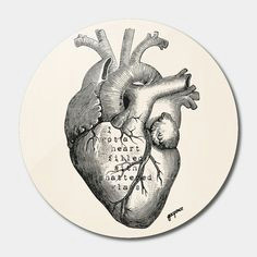 Drawing Of An Actual Heart Anatomically Correct Human Heart by Niku Arbabi Embroidery