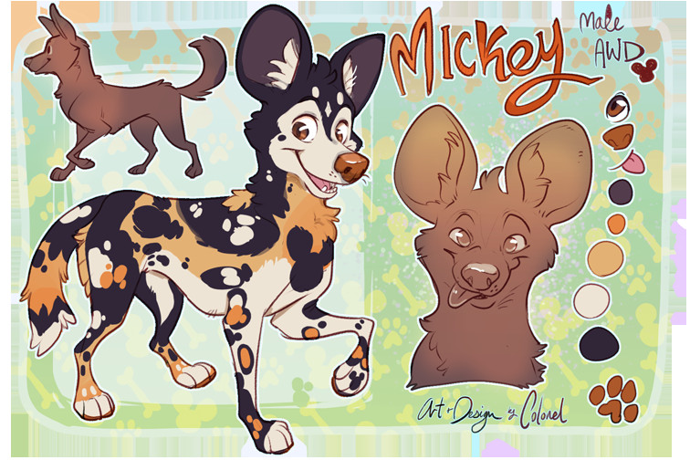 Drawing Of An Anime Dog Mickey Closed by Colonels Corner Deviantart Com On Deviantart