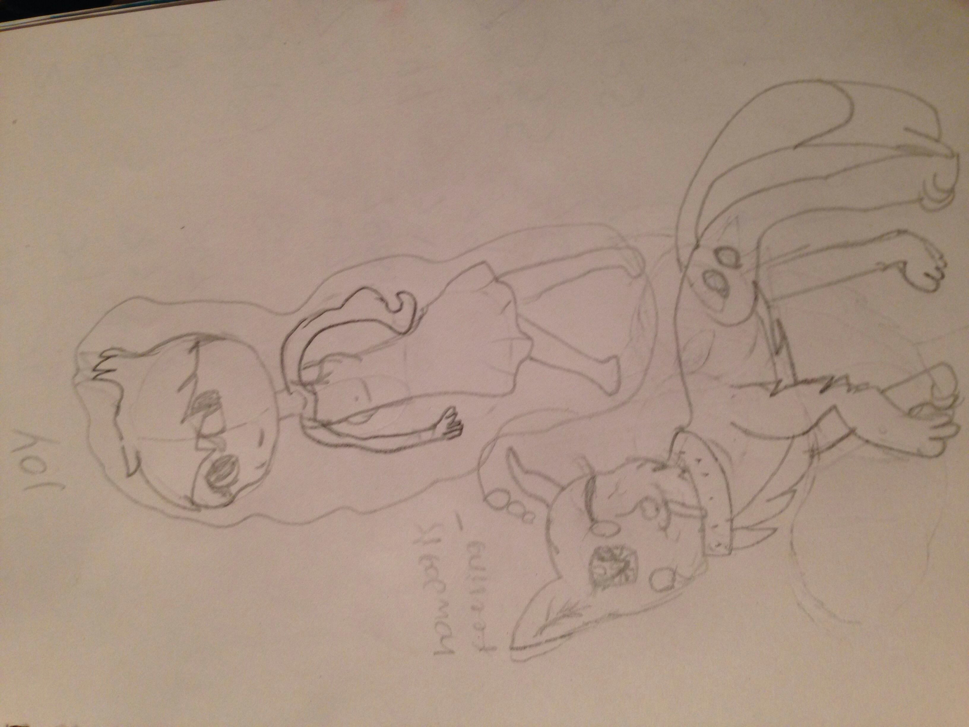 Drawing Of An Anime Dog Random Drawing Of How Anime Dog is Feeling Breyannas Super Awesome