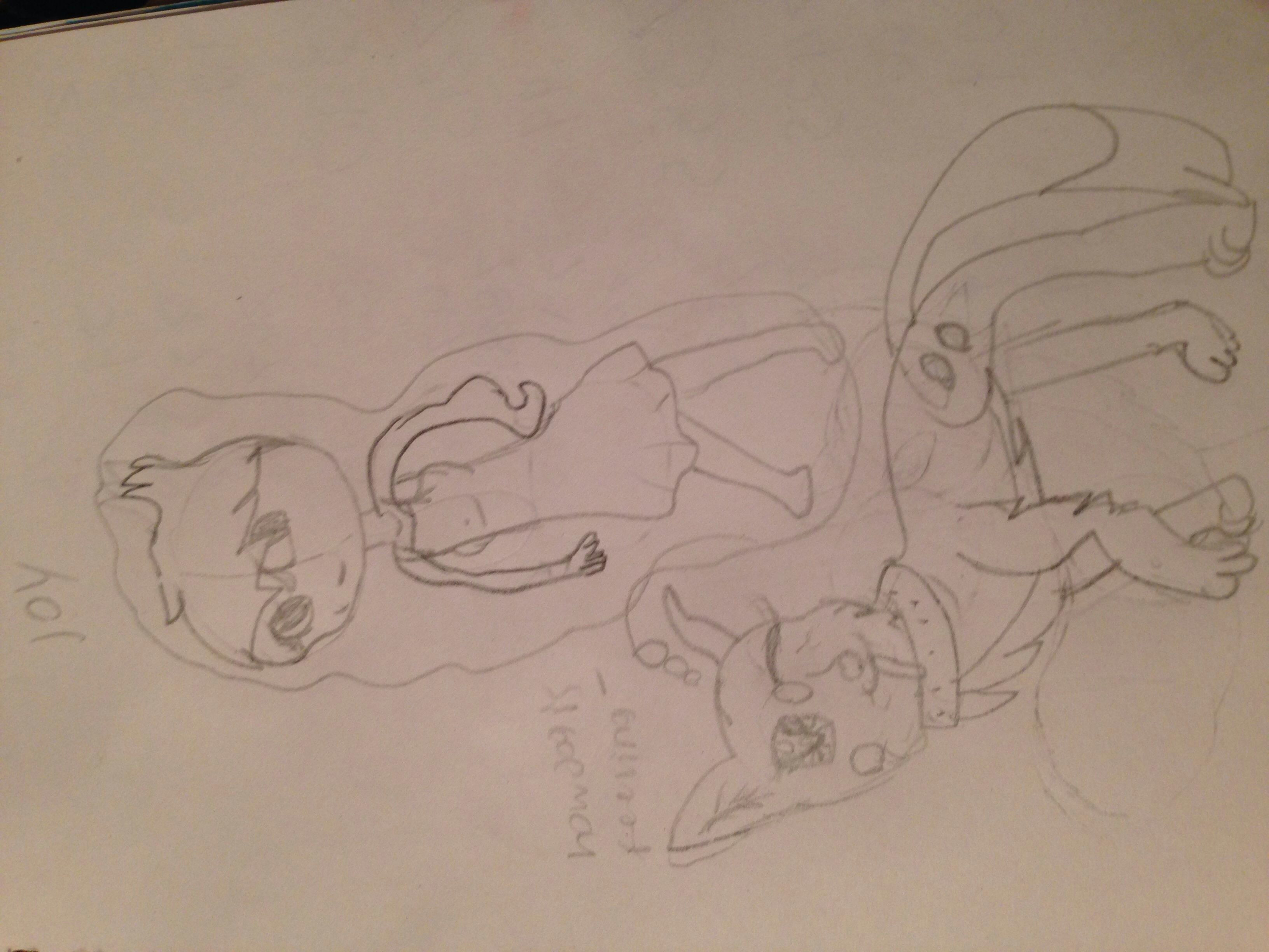 Drawing Of An Anime Dog Random Drawing Of How Anime Dog is Feeling Breyannas Super Awesome
