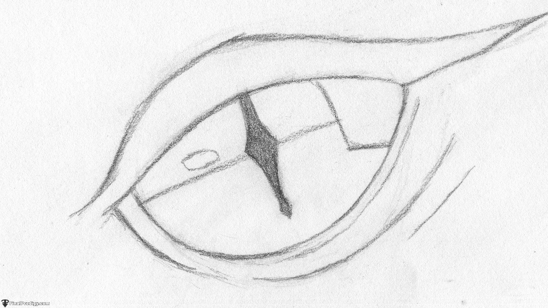 Drawing Of An Dragon Eye How to Draw A Dragon Eye Smaug S Eye Finalprodigy Com Things I