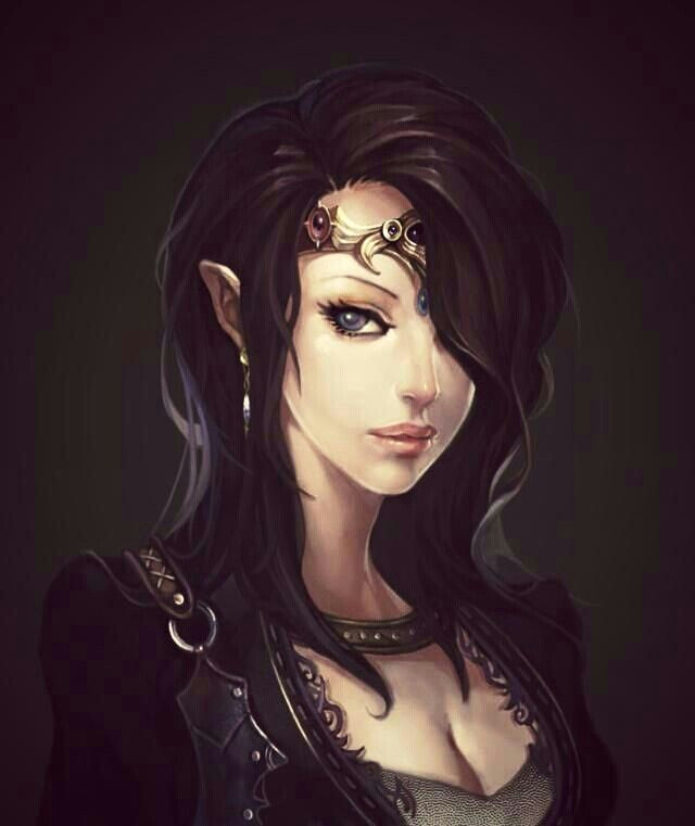 Drawing Of An Elf Girl Elf Female Elf S Pinterest Fantasy Fantasy Art and Elves Fantasy