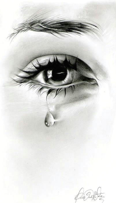 Drawing Of An Eye Crying Step by Step Illustration Inspiration Illustration Drawings Art Art Drawings