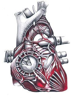 Drawing Of Artificial Heart 126 Best Biomechanical Images Drawings Arm Tattoo Sleeve Tattoos