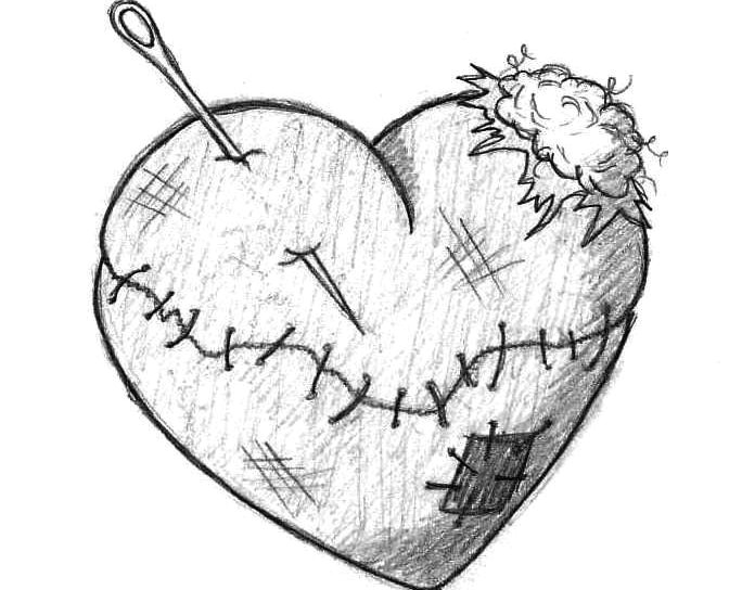 Drawing Of Chained Heart by Ty H Phillips I Ve Always Wanted to Start An Article with Jack