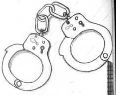 Drawing Of Cuffed Hands Handcuffs Symbol Drawing Journaling Drawings Tattoos Symbol